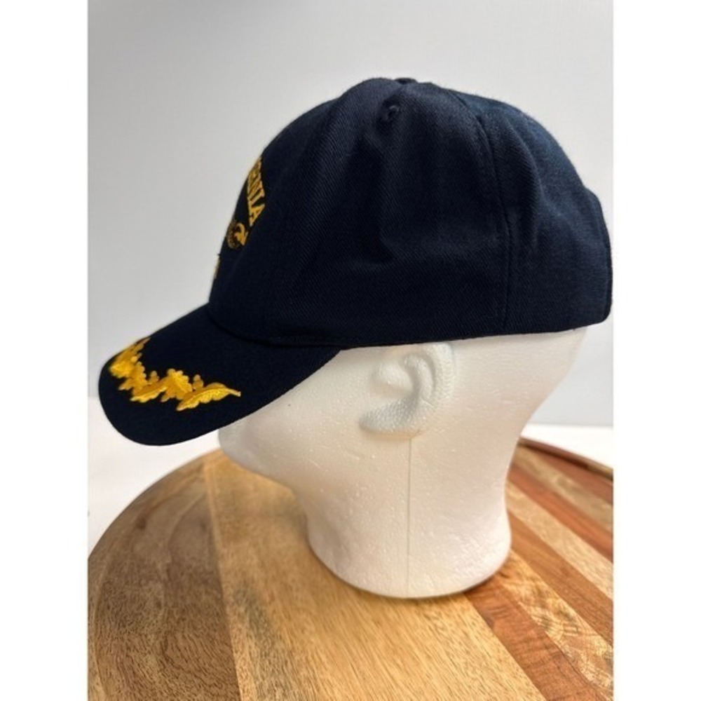 US Navy Ship USS California SSN 781 Dark Blue Cap The Corps USA Made Adjustable - Picture 5 of 7